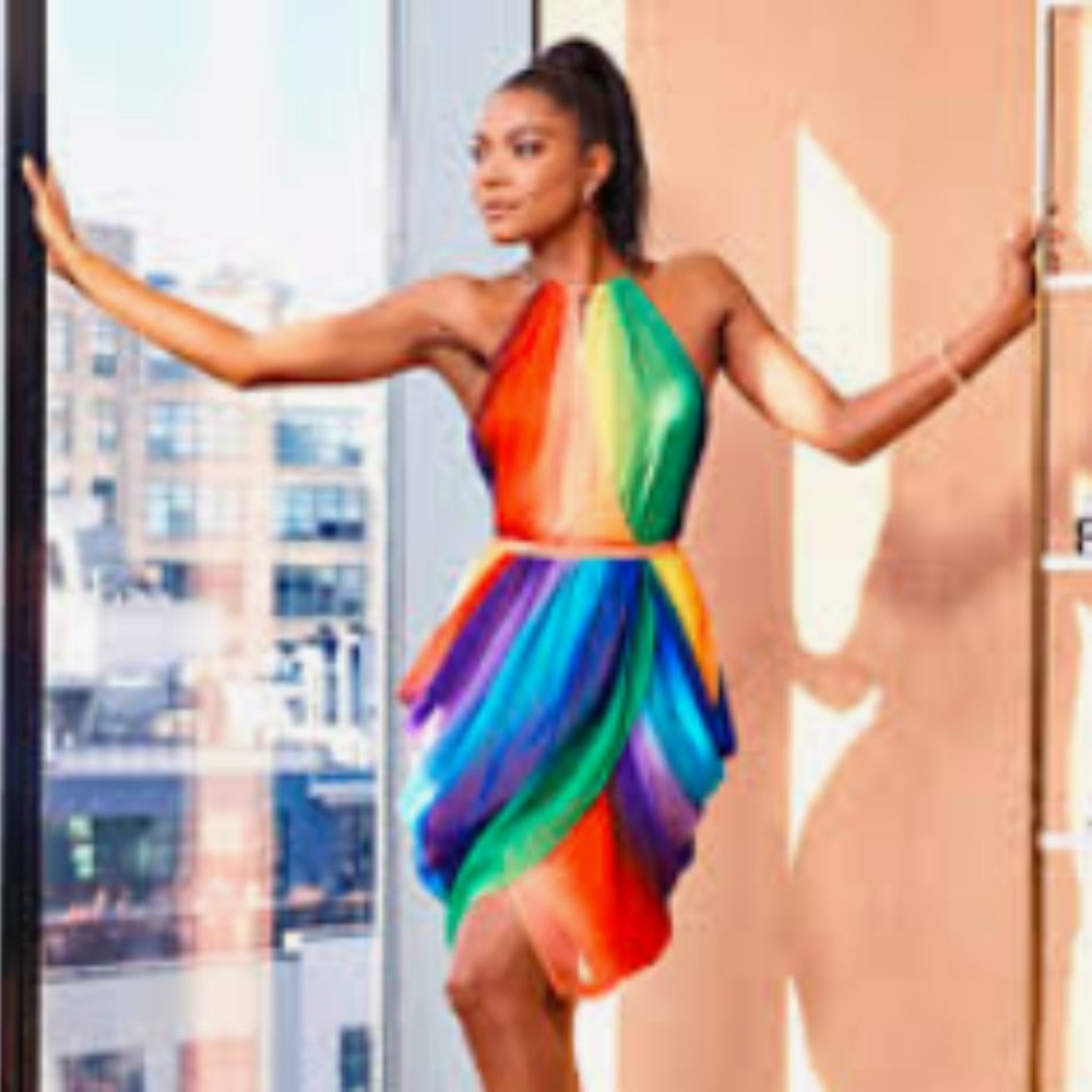 Cocktail Draped Dress